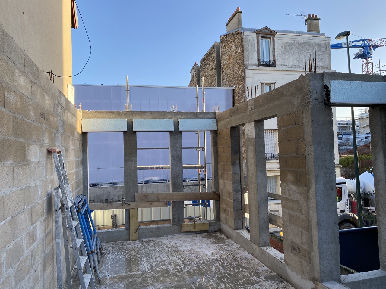 Photo de OPC ASNIERES – Création de deux bâtiment de logements